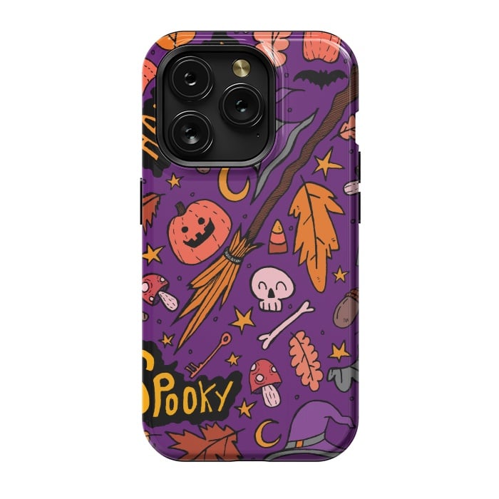 iPhone 15 Pro StrongFit Everything Halloween  by Steve Wade (Swade)
