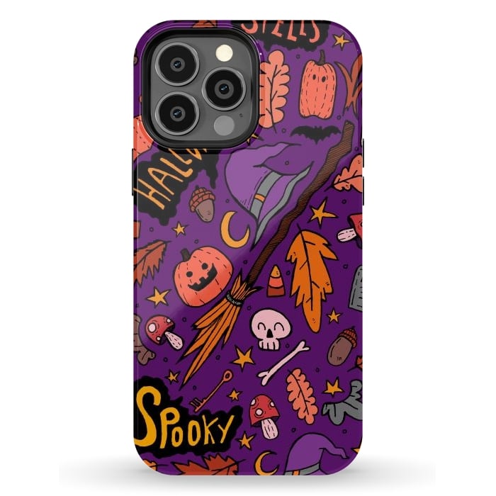 iPhone 13 Pro Max StrongFit Everything Halloween  by Steve Wade (Swade)