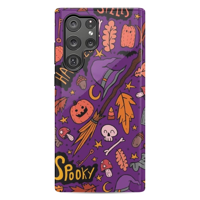 Galaxy S22 Ultra StrongFit Everything Halloween  by Steve Wade (Swade)