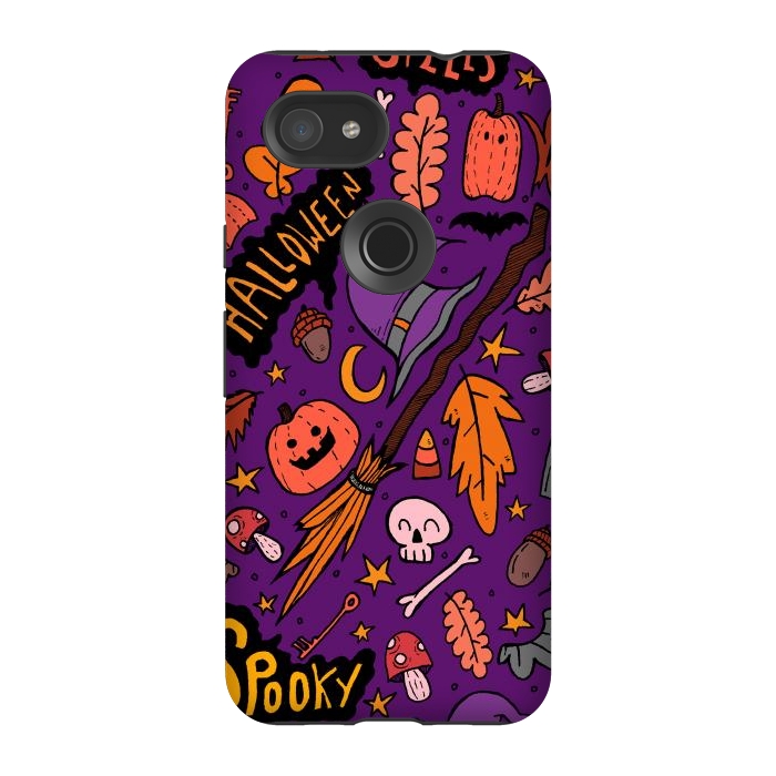 Pixel 3A StrongFit Everything Halloween  by Steve Wade (Swade)