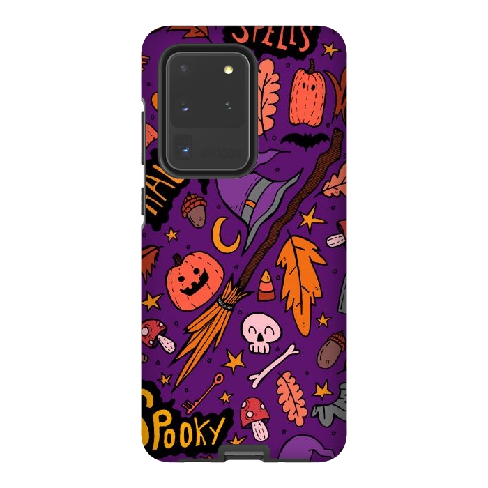 Galaxy S20 Ultra StrongFit Everything Halloween  by Steve Wade (Swade)