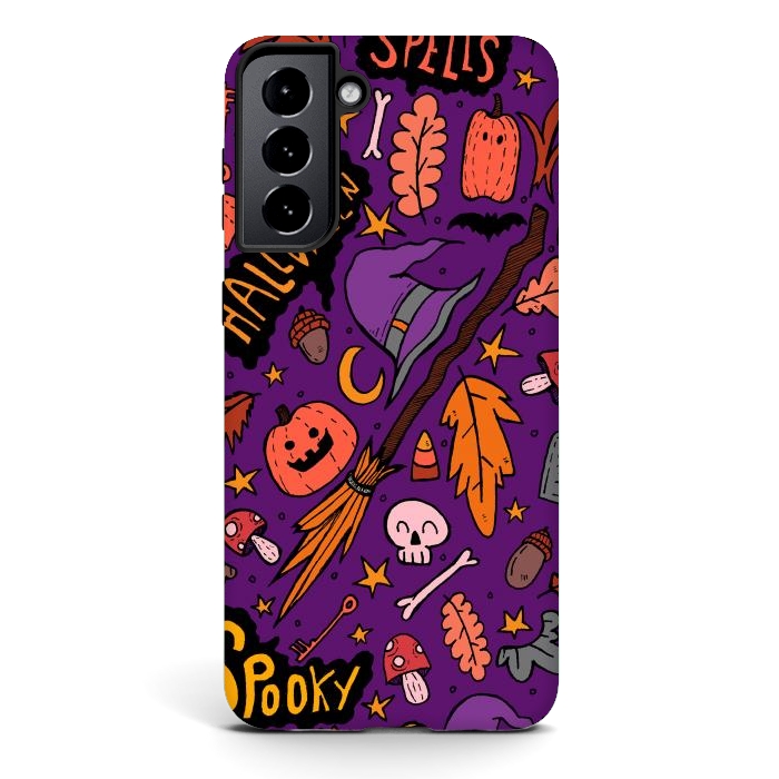 Galaxy S21 plus StrongFit Everything Halloween  by Steve Wade (Swade)