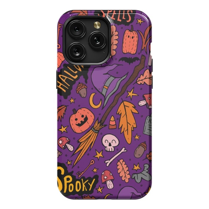 iPhone 15 Pro Max StrongFit Everything Halloween  by Steve Wade (Swade)