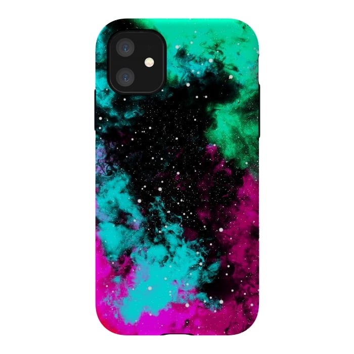 iPhone 11 StrongFit Cosmic clouds by Steve Wade (Swade)