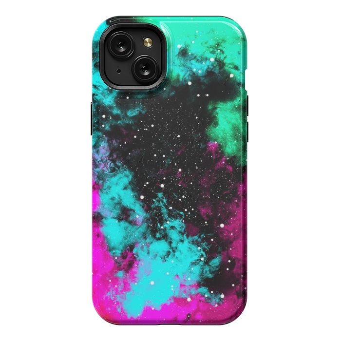iPhone 15 Plus StrongFit Cosmic clouds by Steve Wade (Swade)