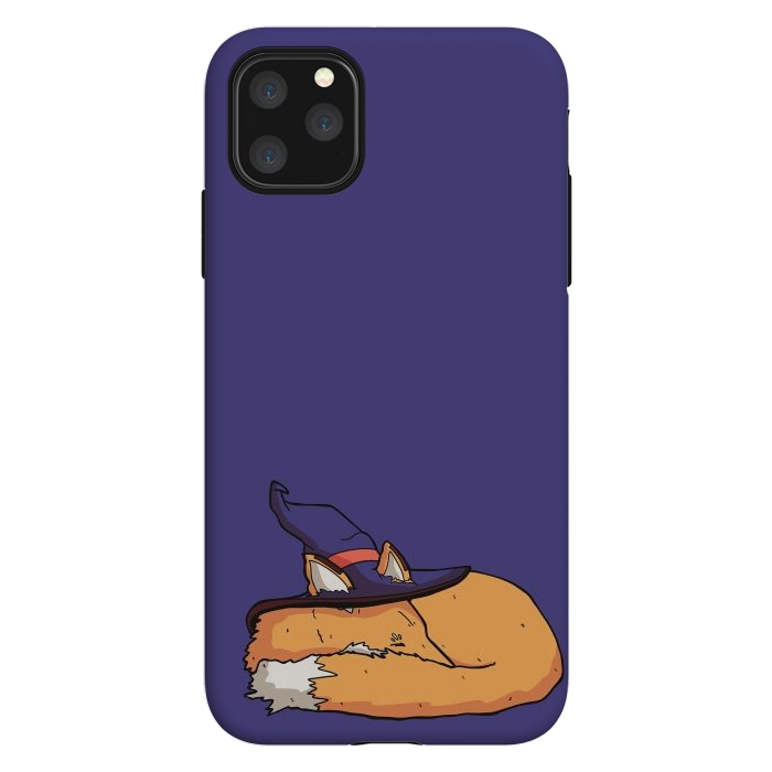 iPhone 11 Pro Max StrongFit The sleeping wizard's fox by Steve Wade (Swade)