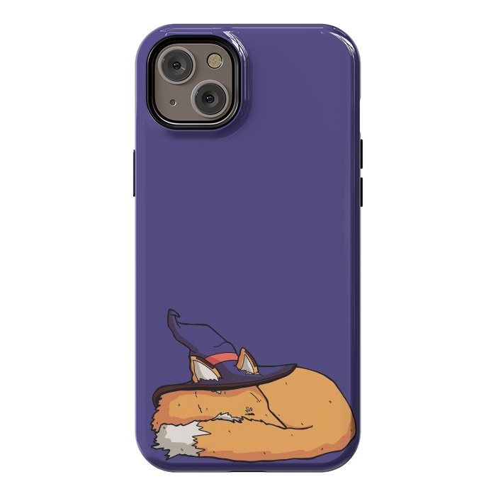 iPhone 14 Plus StrongFit The sleeping wizard's fox by Steve Wade (Swade)