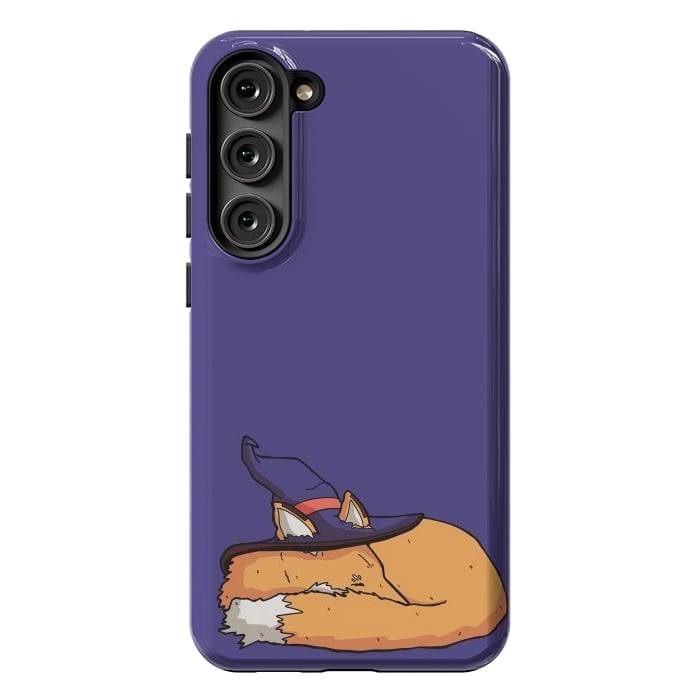 Galaxy S23 Plus StrongFit The sleeping wizard's fox by Steve Wade (Swade)