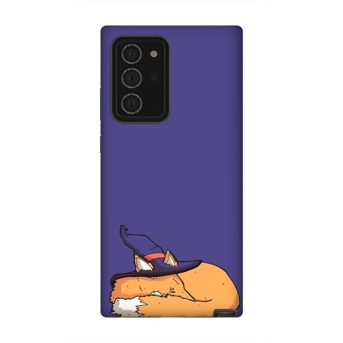 Galaxy Note 20 Ultra StrongFit The sleeping wizard's fox by Steve Wade (Swade)