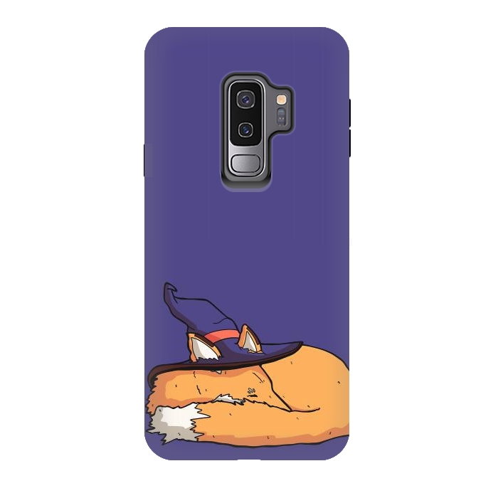 Galaxy S9 plus StrongFit The sleeping wizard's fox by Steve Wade (Swade)