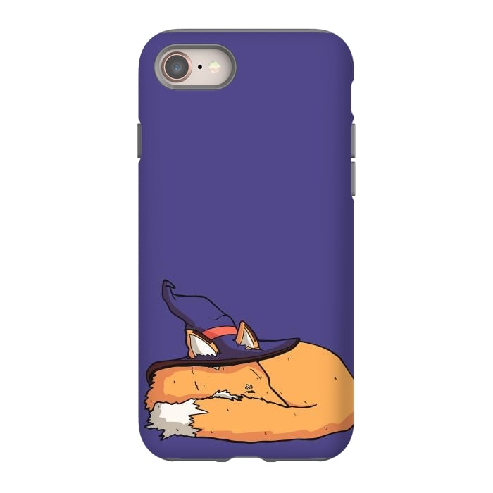 iPhone 8 StrongFit The sleeping wizard's fox by Steve Wade (Swade)
