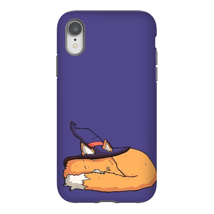 iPhone Xr StrongFit The sleeping wizard's fox by Steve Wade (Swade)