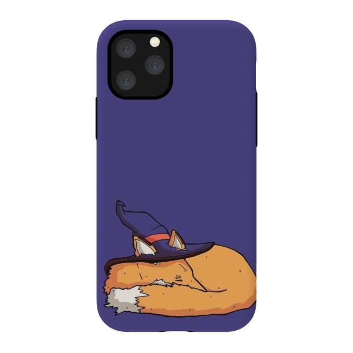 iPhone 11 Pro StrongFit The sleeping wizard's fox by Steve Wade (Swade)