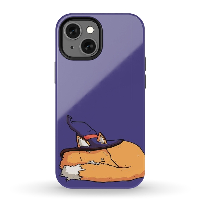 iPhone 12 mini StrongFit The sleeping wizard's fox by Steve Wade (Swade)