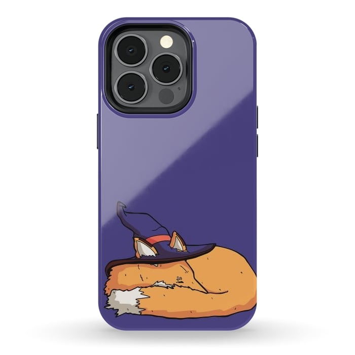 iPhone 13 pro StrongFit The sleeping wizard's fox by Steve Wade (Swade)