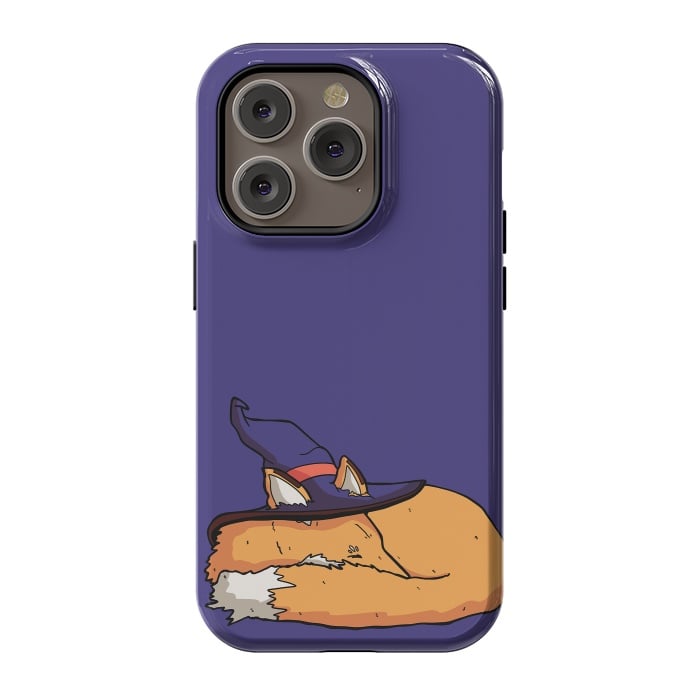 iPhone 14 Pro StrongFit The sleeping wizard's fox by Steve Wade (Swade)