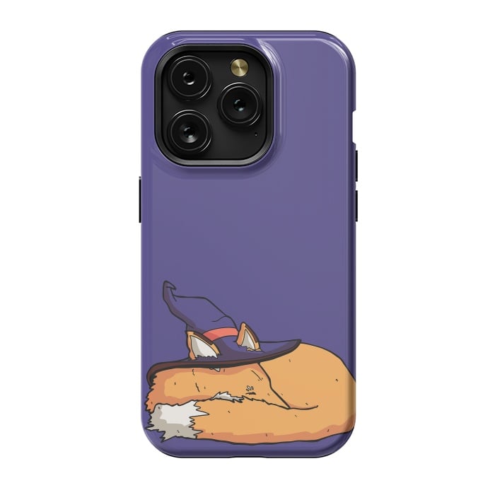 iPhone 15 Pro StrongFit The sleeping wizard's fox by Steve Wade (Swade)