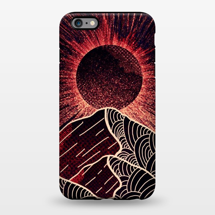 iPhone 6/6s plus StrongFit The red sun burst by Steve Wade (Swade)