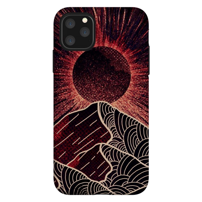 iPhone 11 Pro Max StrongFit The red sun burst by Steve Wade (Swade)