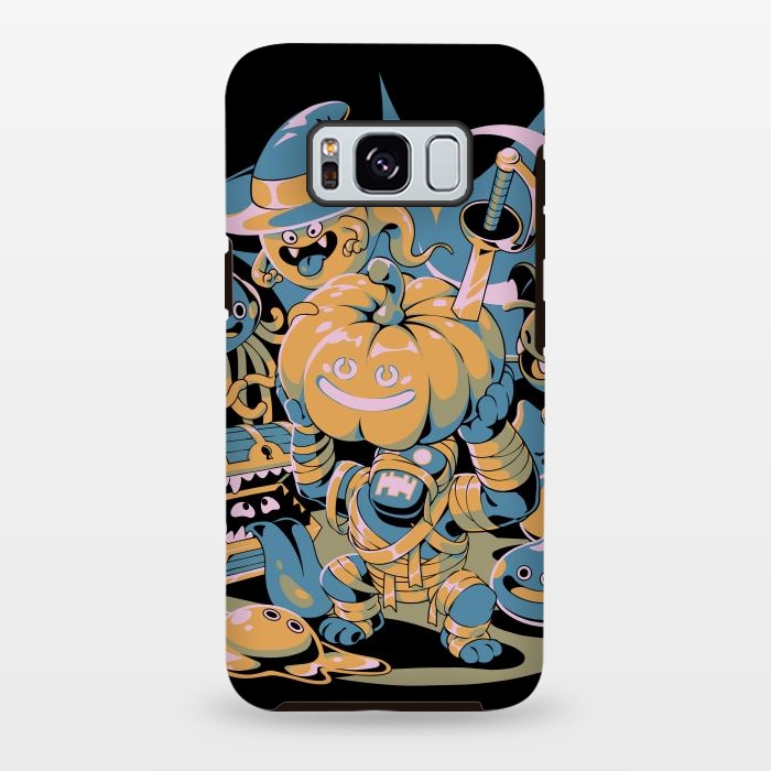 Galaxy S8 plus StrongFit Spooky Quest by Ilustrata