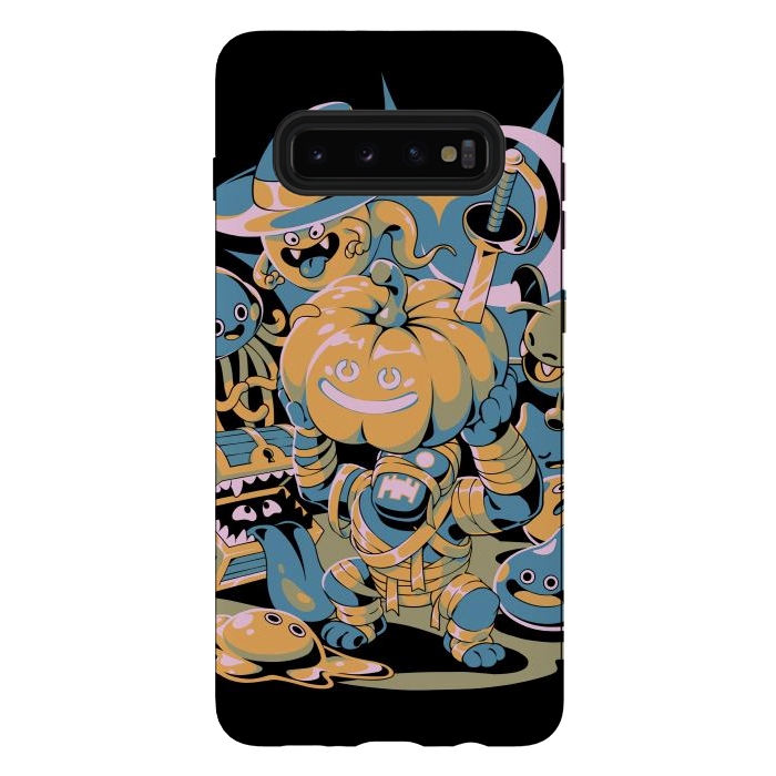 Galaxy S10 plus StrongFit Spooky Quest by Ilustrata
