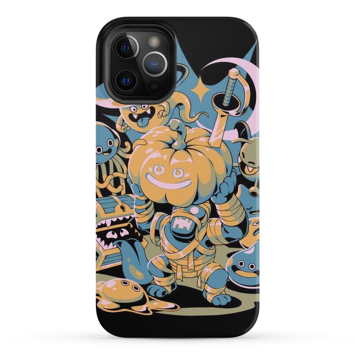 iPhone 12 Pro StrongFit Spooky Quest by Ilustrata