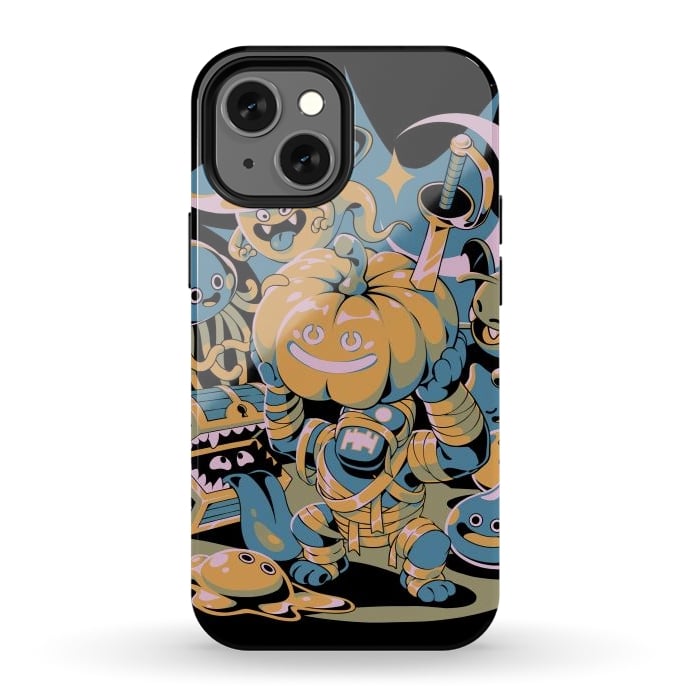 iPhone 13 mini StrongFit Spooky Quest by Ilustrata
