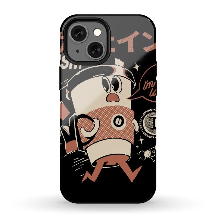 iPhone 12 mini StrongFit I'm so Latte! by Ilustrata