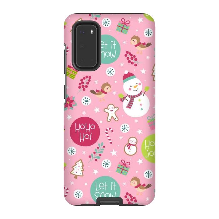 Galaxy S20 StrongFit Pink for christmas by ArtsCase