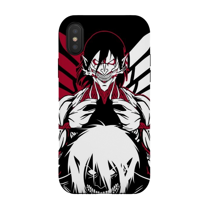 iPhone Xs / X StrongFit Attack on Titan by Kato