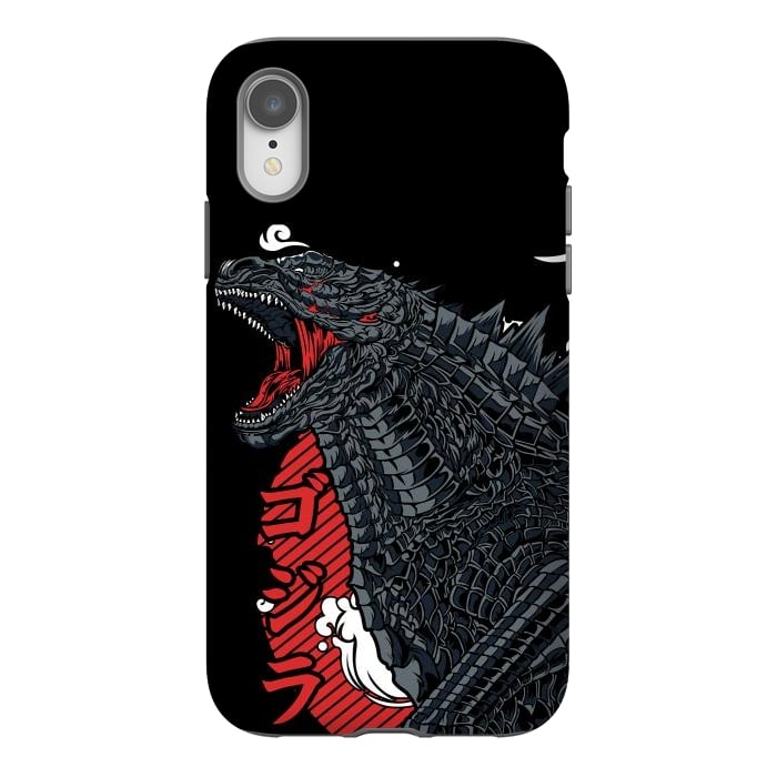 iPhone Xr StrongFit Godzilla by Kato
