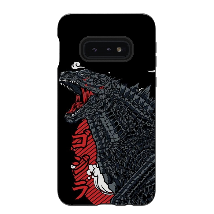 Galaxy S10e StrongFit Godzilla by Kato