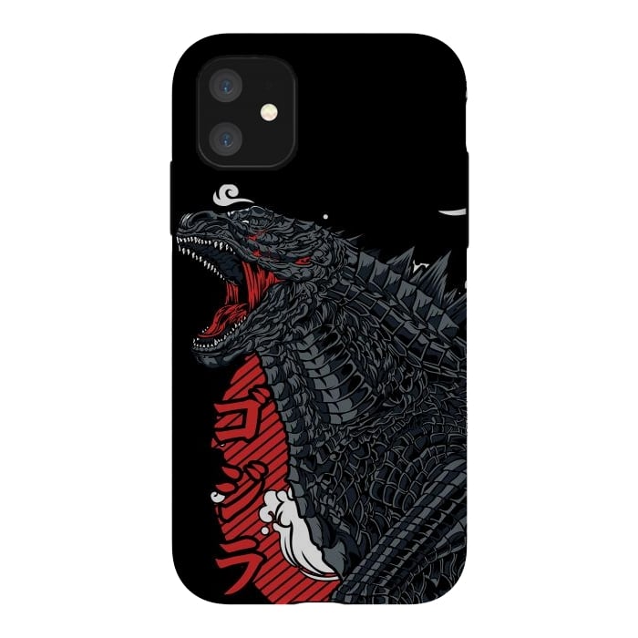 iPhone 11 StrongFit Godzilla by Kato