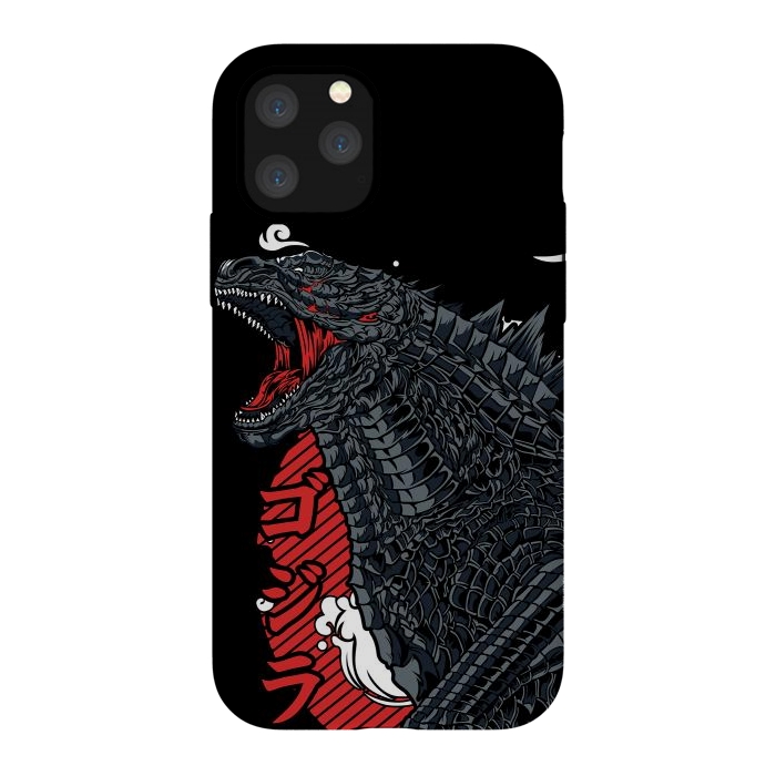 iPhone 11 Pro StrongFit Godzilla by Kato