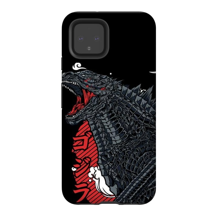 Pixel 4 StrongFit Godzilla by Kato