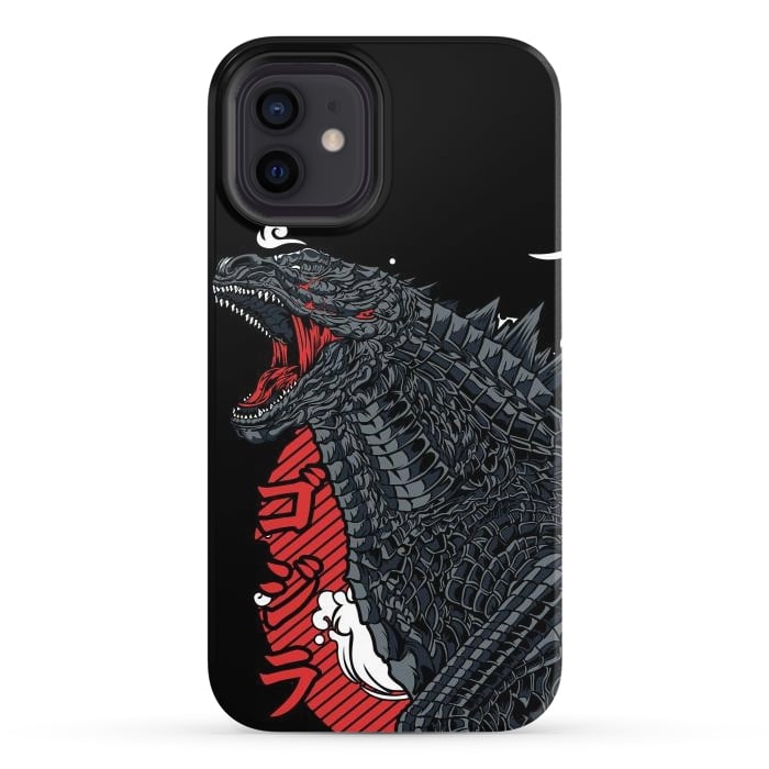 iPhone 12 StrongFit Godzilla by Kato