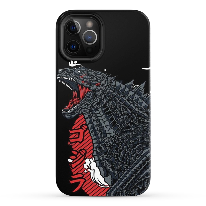 iPhone 12 Pro StrongFit Godzilla by Kato