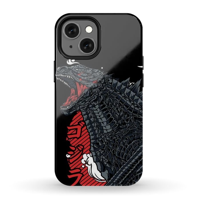 iPhone 13 mini StrongFit Godzilla by Kato