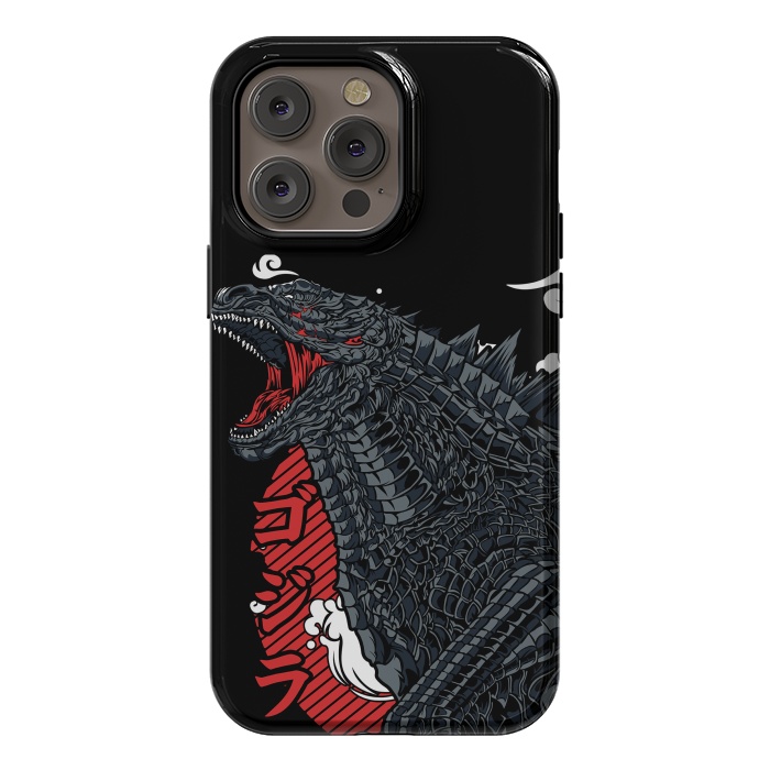 iPhone 14 Pro max StrongFit Godzilla by Kato