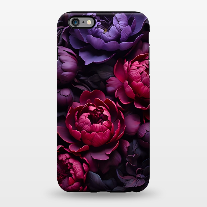 iPhone 6/6s plus StrongFit Moody peonies by haroulita