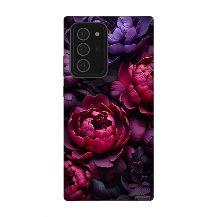 Galaxy Note 20 Ultra StrongFit Moody peonies by haroulita
