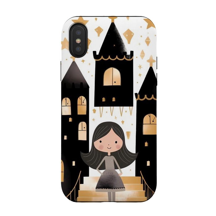 iPhone Xs / X StrongFit Princess castle by haroulita