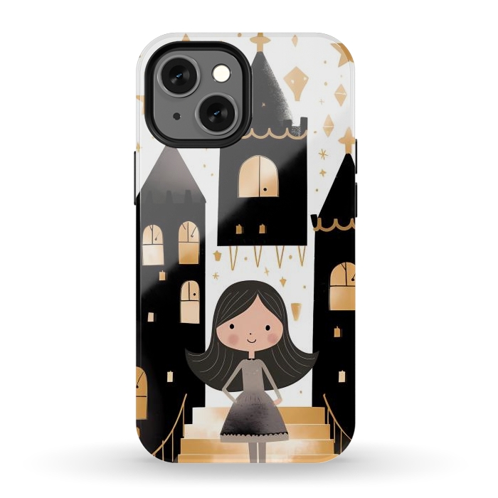 iPhone 12 mini StrongFit Princess castle by haroulita