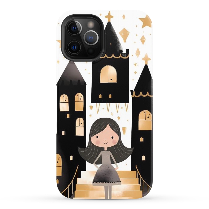 iPhone 12 Pro StrongFit Princess castle by haroulita
