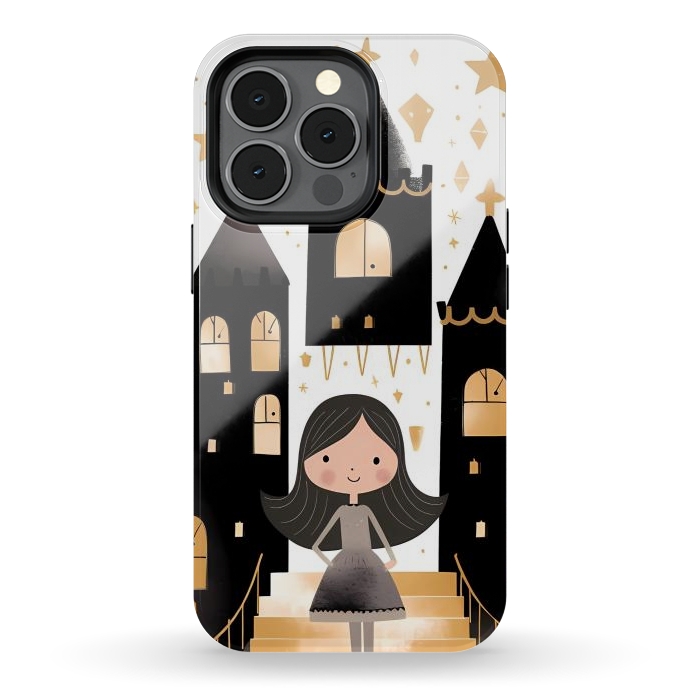 iPhone 13 pro StrongFit Princess castle by haroulita