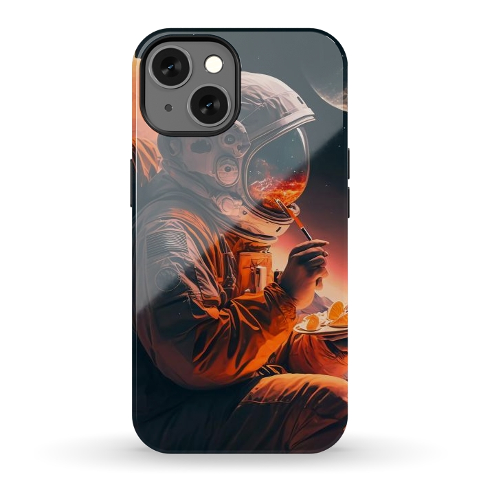 iPhone 13 StrongFit Astronaut in the moon by haroulita