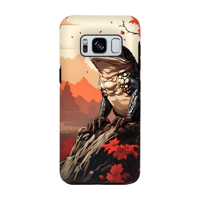 Galaxy S8 StrongFit Japanese frog by haroulita