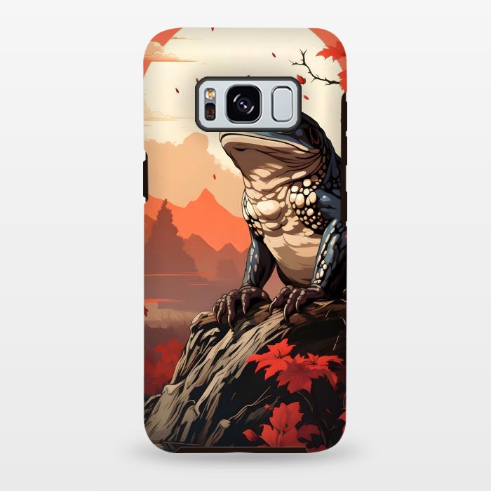 Galaxy S8 plus StrongFit Japanese frog by haroulita
