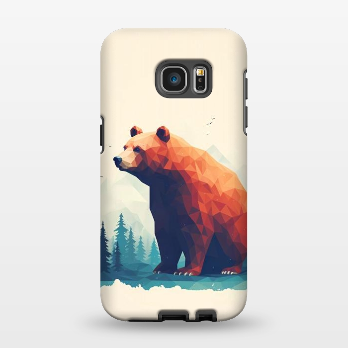 Galaxy S7 EDGE StrongFit Bear by haroulita