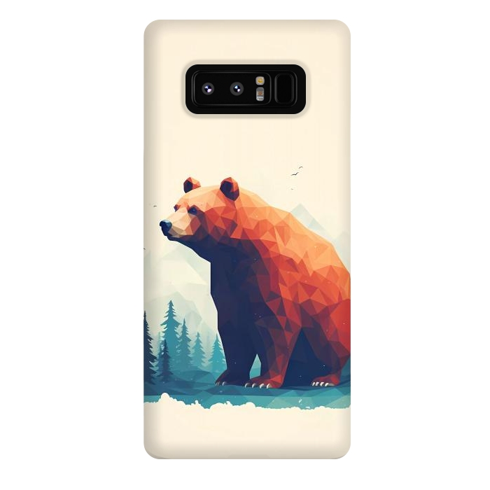Galaxy Note 8 StrongFit Bear by haroulita